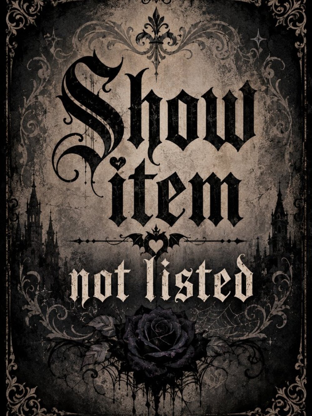 Item in live show
